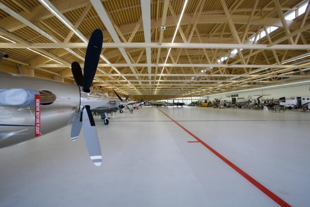 Produktionshalle Pilatus Aircraft, Stans